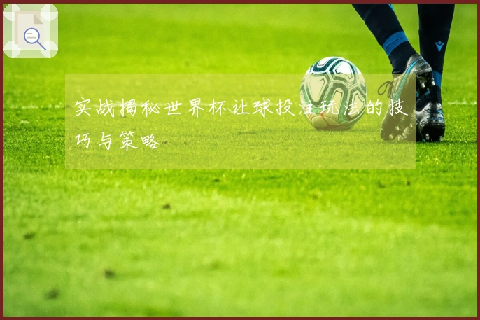 实战揭秘世界杯让球投注玩法的技巧与策略